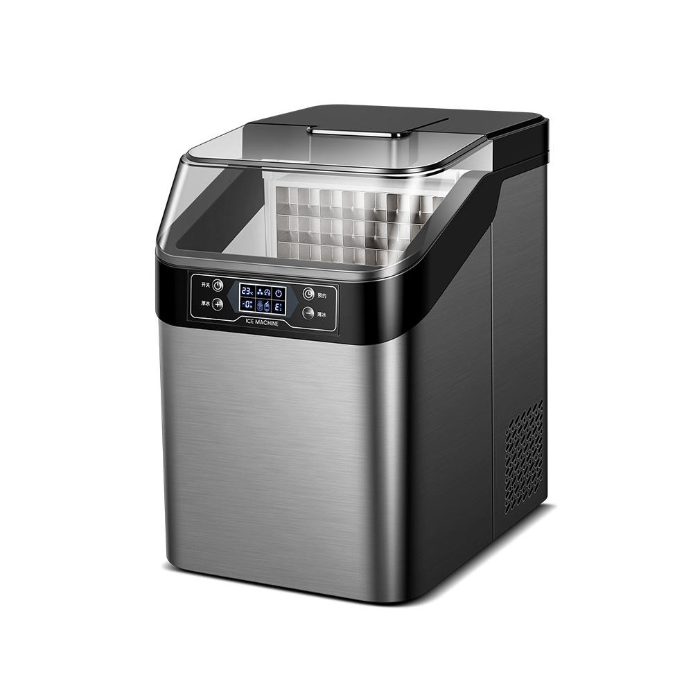 Commercial Ice Maker Air Cooled - New Commercial Hotel Household Electric Stainless