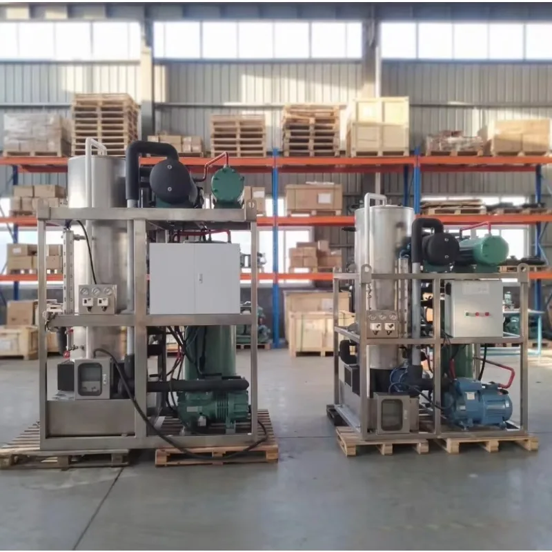 Ice Tube Machine 500Kg - 500kg-35T CE Certified Tube Ice Machine