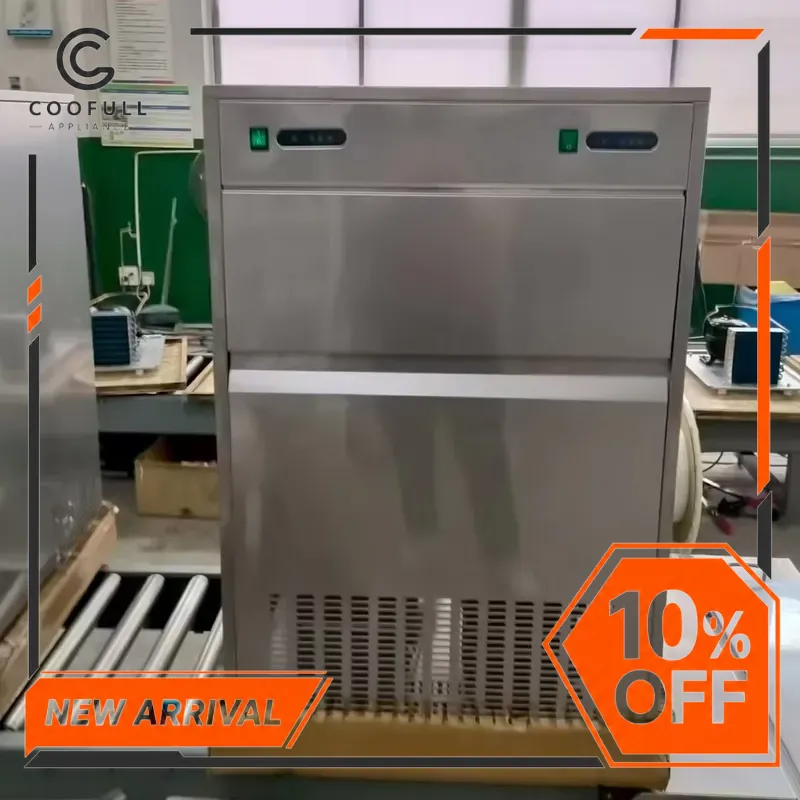 Commercial Ice Maker Air Cooled - Commercial Ice Maker Machine 100kg 24h