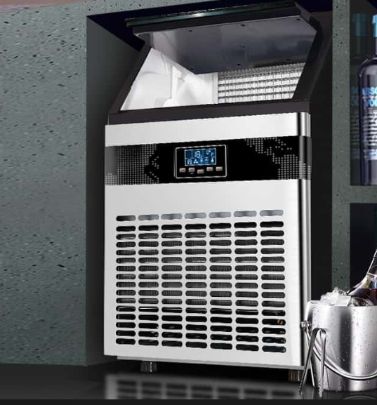 Commercial Ice Maker 100Kg - Ice Cube Machine 100kg Maquina De