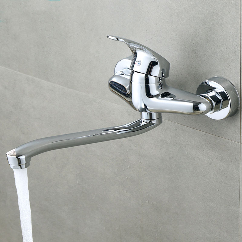 Ice Maker Water Filter - Wall Mounted Kitchen Faucet Double Holes
