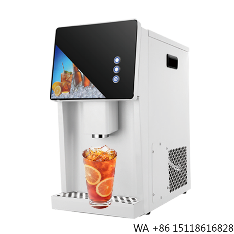 Ice Machine 50Kg Nugget - 50kg/24H Ice Cube Maker Business Home