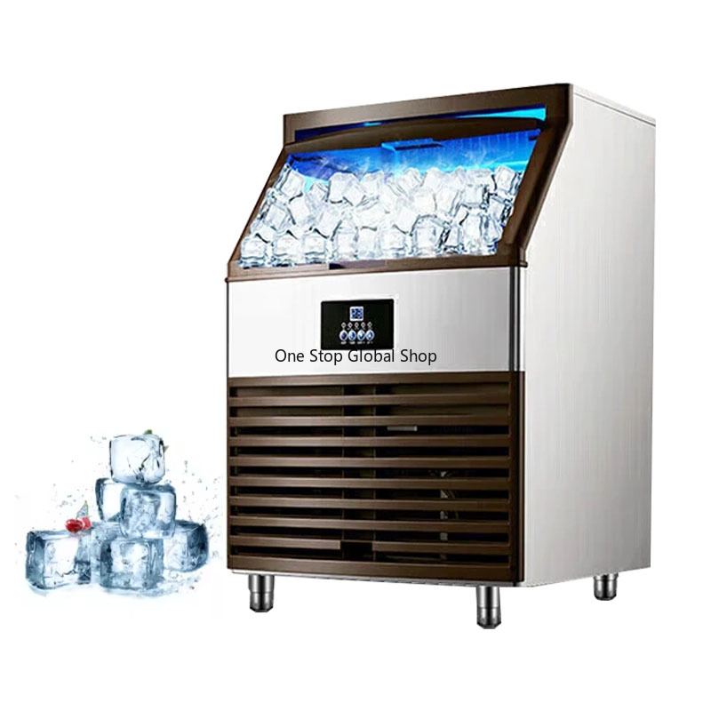 Commercial Ice Maker 100Kg - 100kg/120kg Ice Maker Machine for Bar