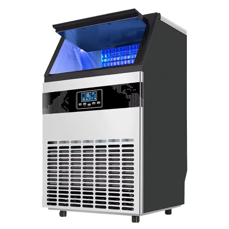 Commercial Ice Maker 100Kg - Ice Maker Machine 100kg Automatic Home