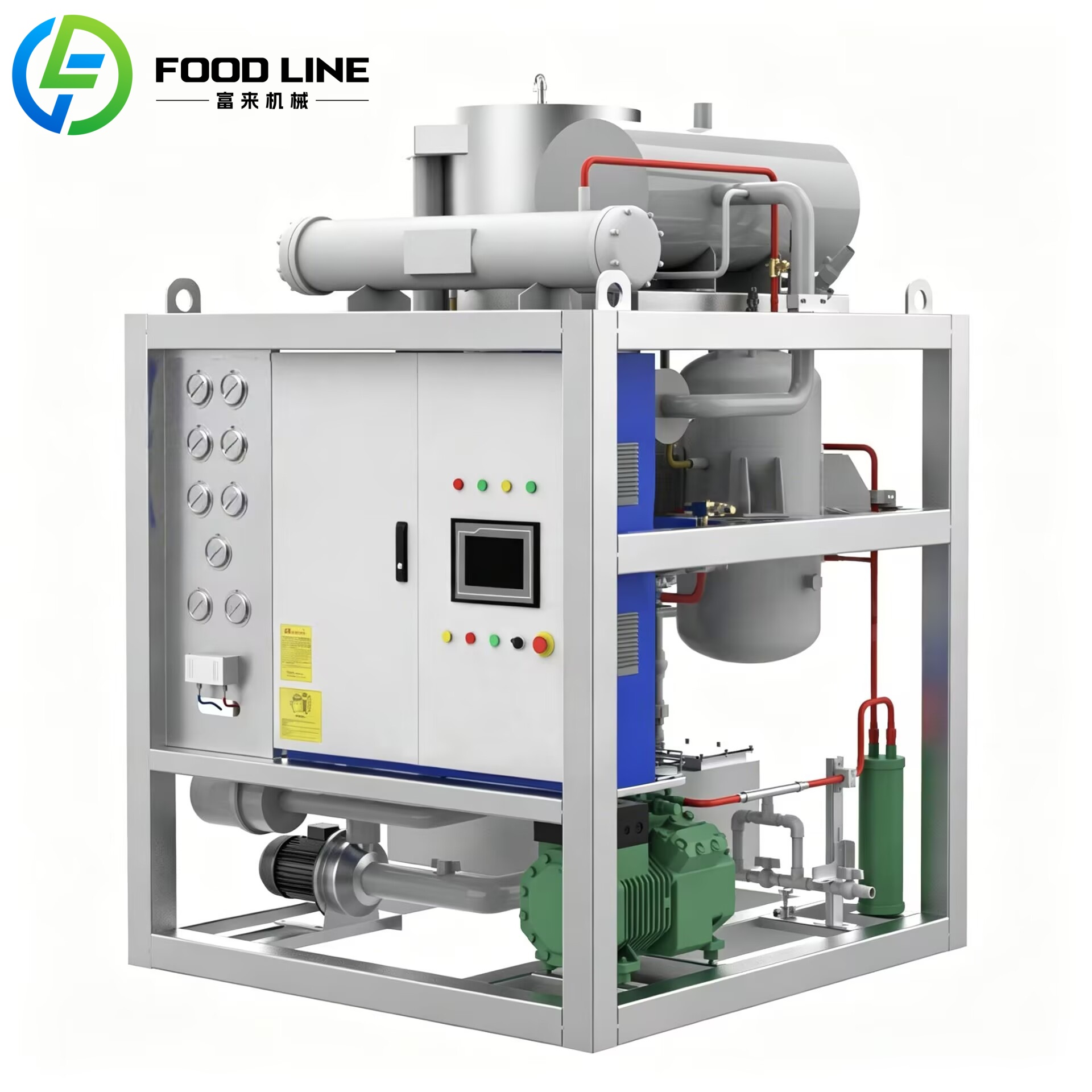 Tube Ice Machine 500kg 1400kg  - Ice Tube Machine 500Kg recension och pris