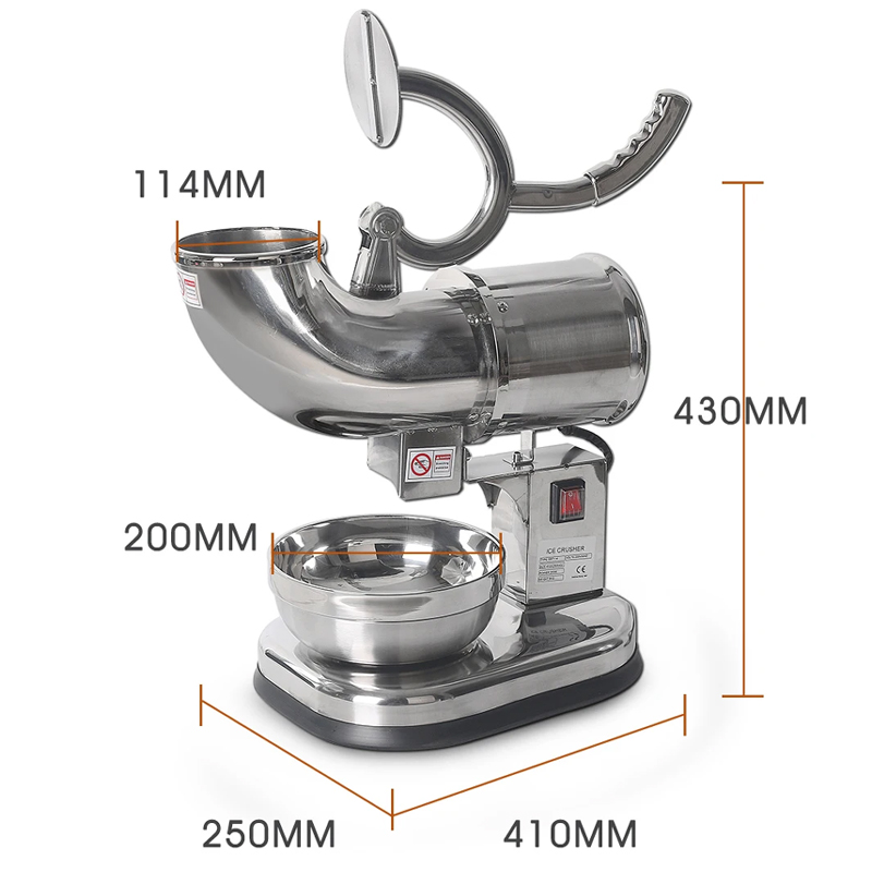 Ice Crusher Commercial Stall H - Ice Crusher Machine Commercial recension och pris