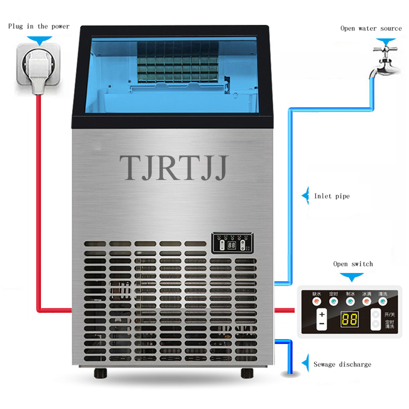 Commercial Integrated Air-Cool - Commercial Ice Maker Air Cooled recension och pris