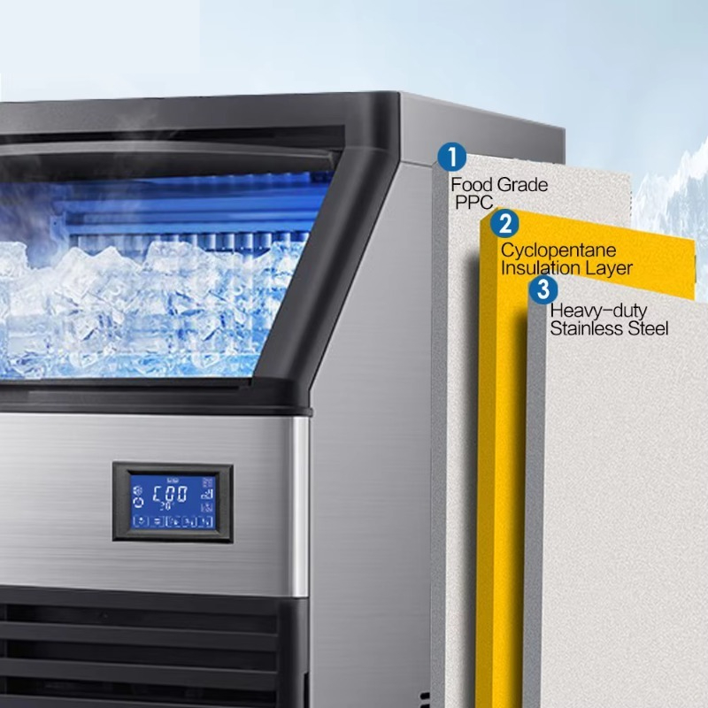 100kg/24H Commercial Ice Maker - Commercial Ice Maker 100Kg recension och pris