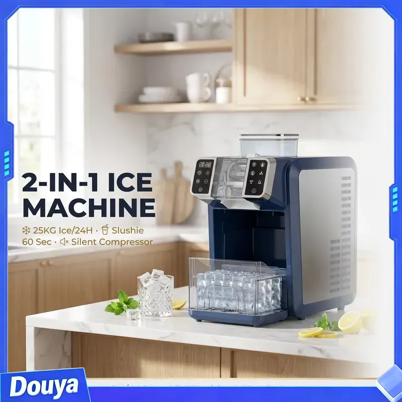 Factory Direct 2-in-1 Ice Make - Ice Maker Machine 25Kg recension och pris