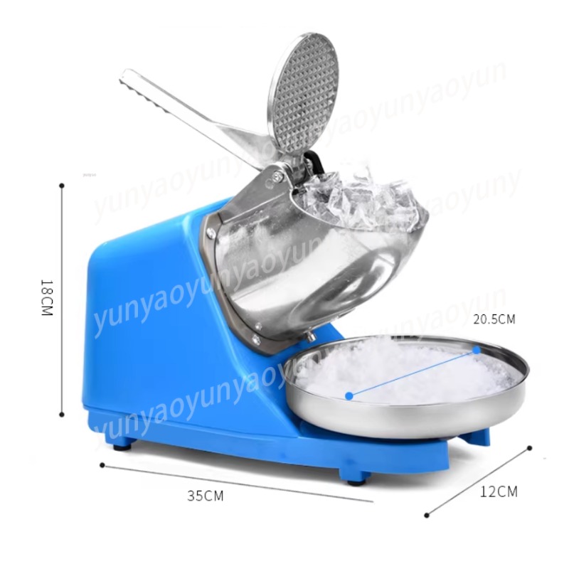 Double Blade High Power Electr - Ice Crusher Machine Commercial recension och pris