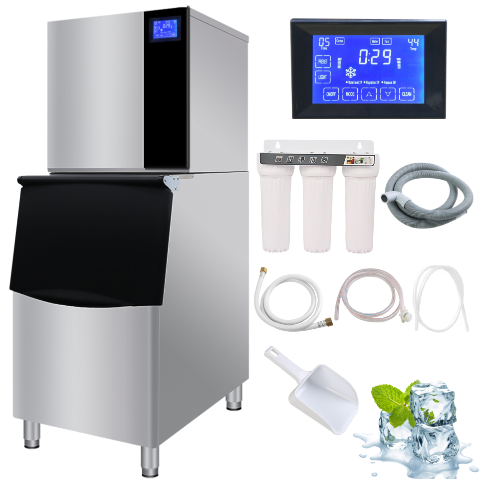 Commercial Ice Maker Machine 5 - Commercial Ice Maker 200Kg Cube recension och pris