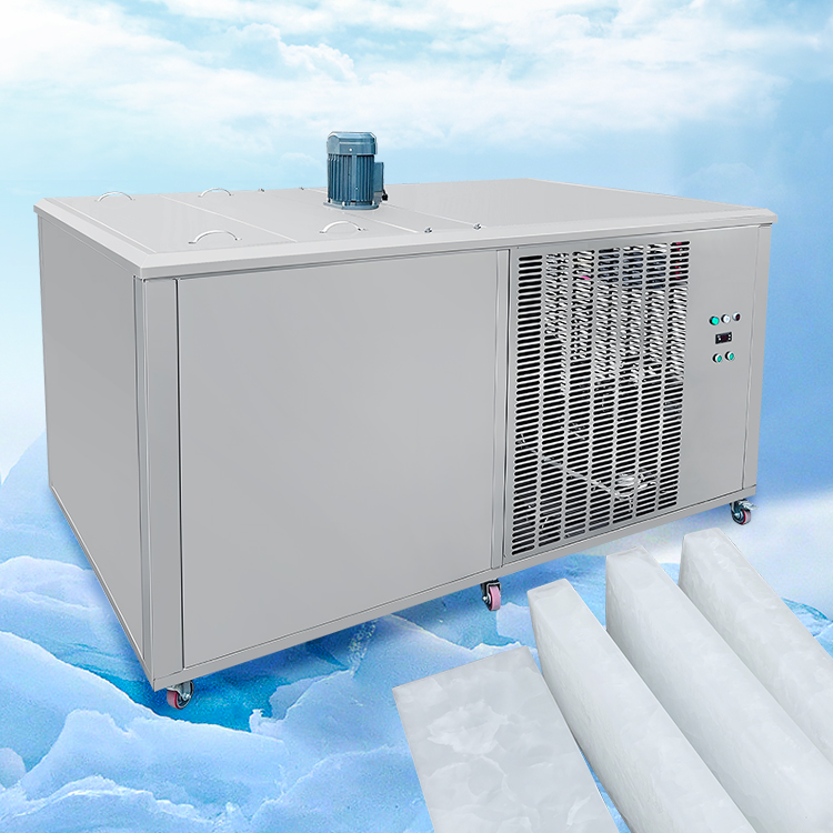Industrial Stainless Steel 1T  - Ice Maker Machine 25Kg recension och pris