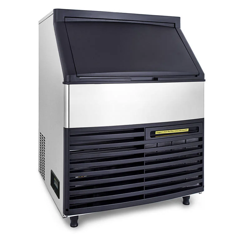 Stainless Steel+ABS Ice Maker  - Commercial Ice Maker 200Kg Cube recension och pris