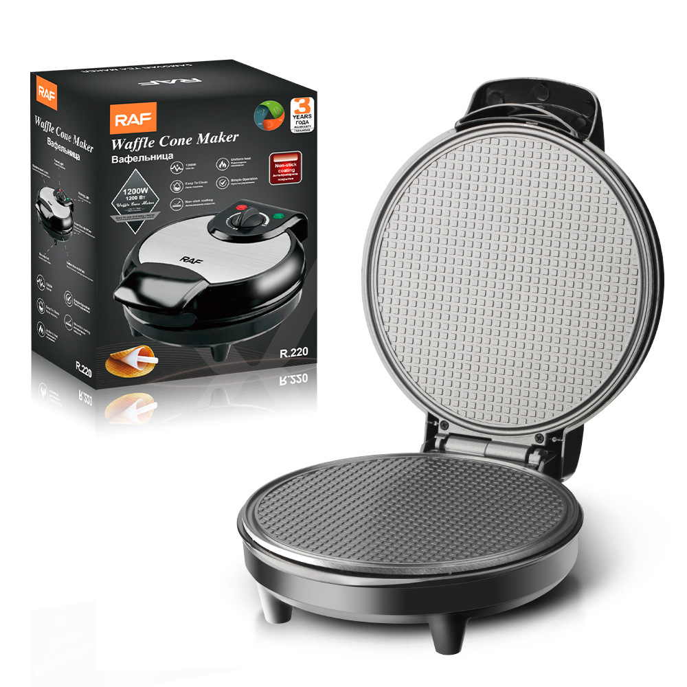 ELectric Waffle Cone Maker Mac - Countertop Ice Maker Commercial recension och pris