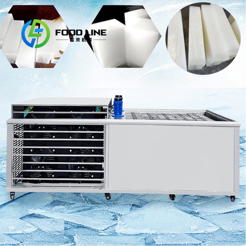 Customized Direct Cooling Indu - Block Ice Machine 1 Ton recension och pris