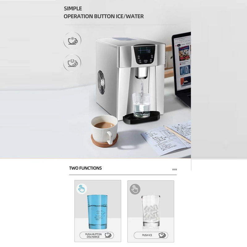 Countertop Ice Maker and Water - Ice Maker Water Filter recension och pris