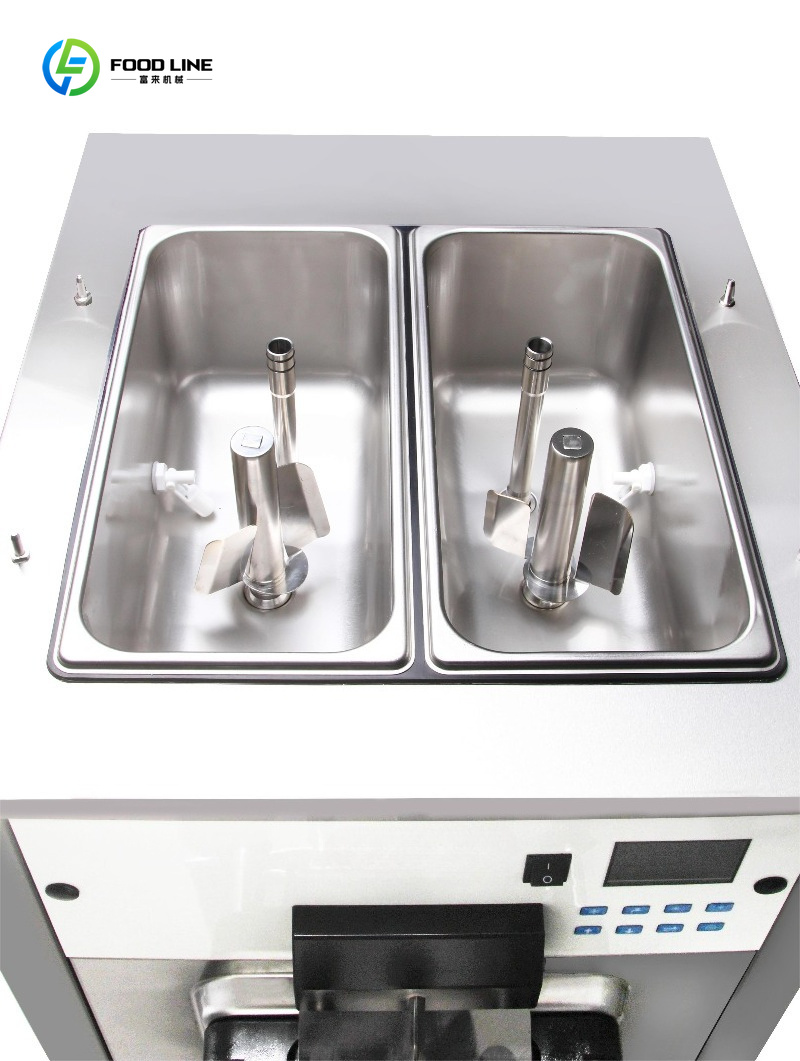 Twin Flavor Table Top Commerci - Countertop Ice Maker Commercial recension och pris