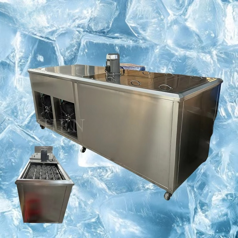 0.5/1 Tons Stock Commercial Po - Block Ice Machine 1 Ton recension och pris