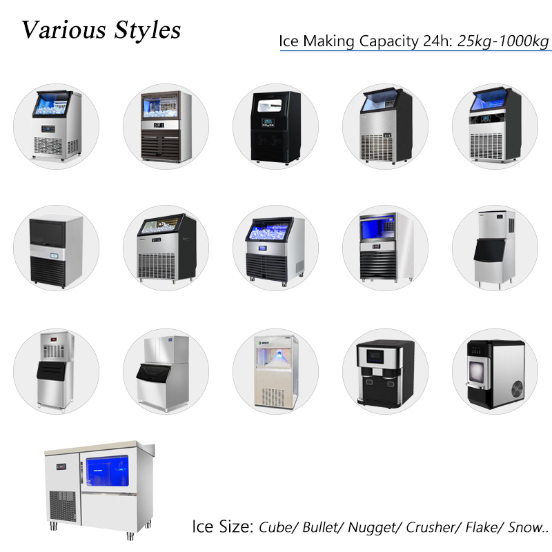 New  Professional 300kg 500kg  - Block Ice Machine 1 Ton recension och pris