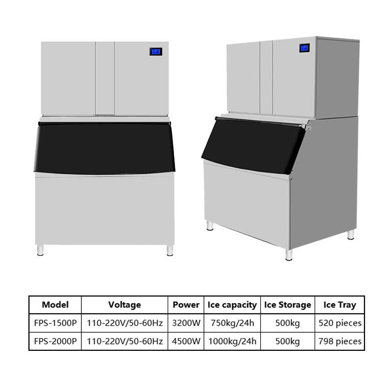 Ice Cube Machine 1 Ton 1000kg  - Block Ice Machine 1 Ton recension och pris