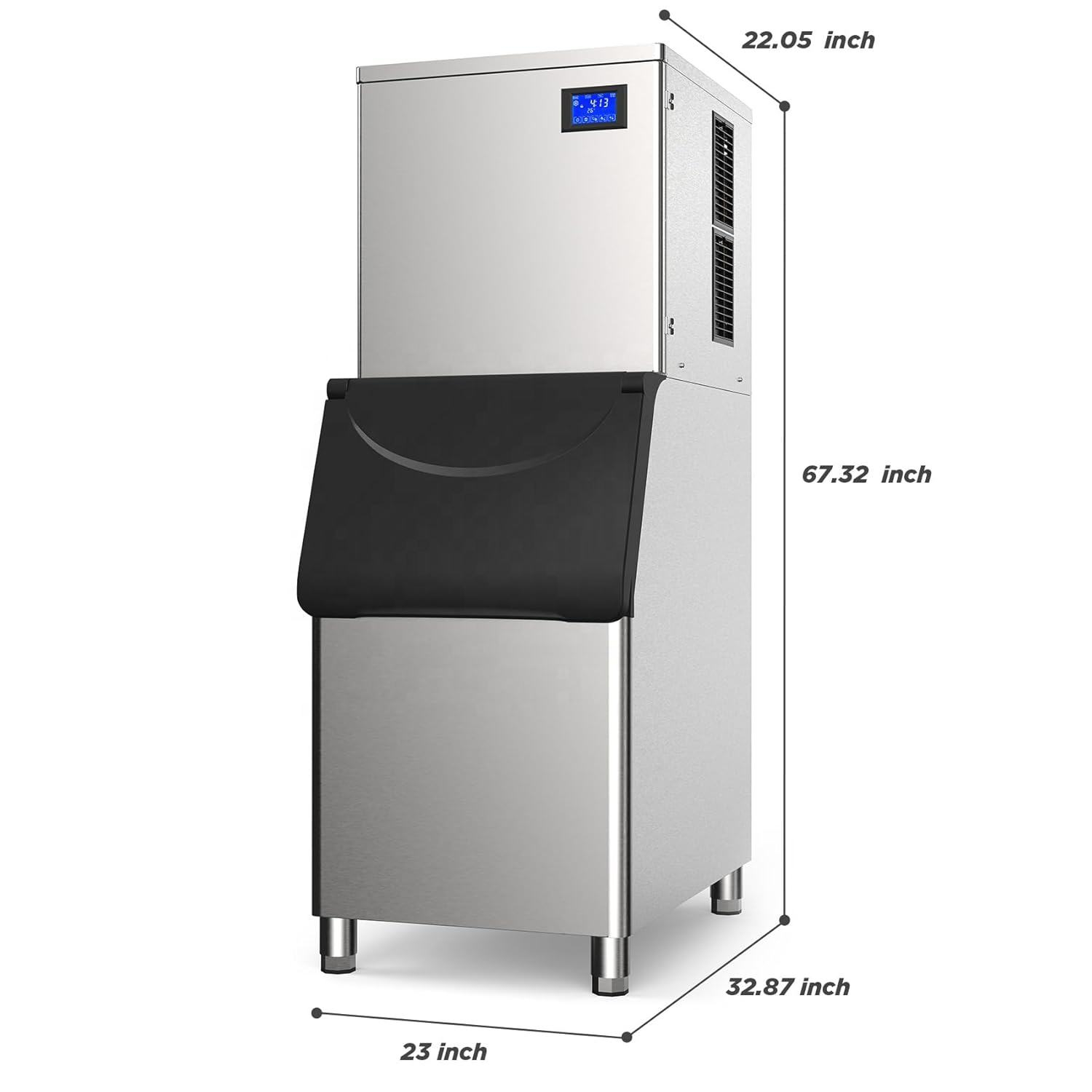 #Commercial High Productivity  - Commercial Ice Maker 200Kg Cube recension och pris