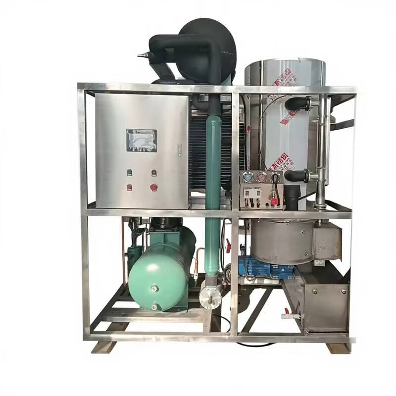 High Efficiency Water Cooled T - Ice Tube Machine 500Kg recension och pris