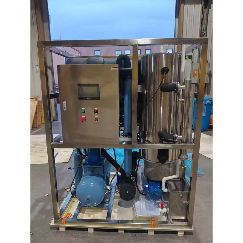 High Efficiency Water Cooled T - Ice Tube Machine 500Kg recension och pris