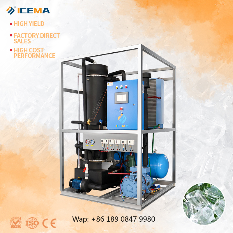 【Hot】High Quality 1Ton Tube Ic - Ice Tube Machine 500Kg recension och pris