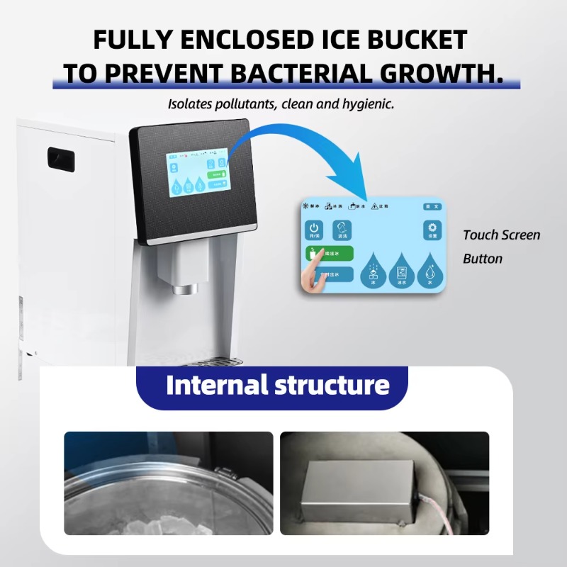 Energy Saving 50kg/24h Nugget  - Ice Machine 50Kg Nugget recension och pris