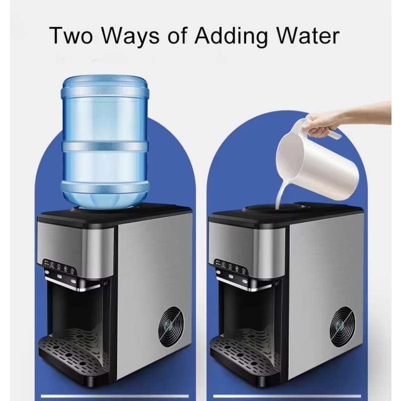3 in 1 Water Dispenser 25kg Bu - Ice Maker Machine 25Kg recension och pris