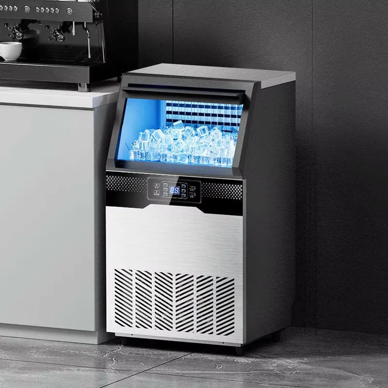 Electric Ice Maker Machine 40- - Commercial Ice Maker Air Cooled recension och pris