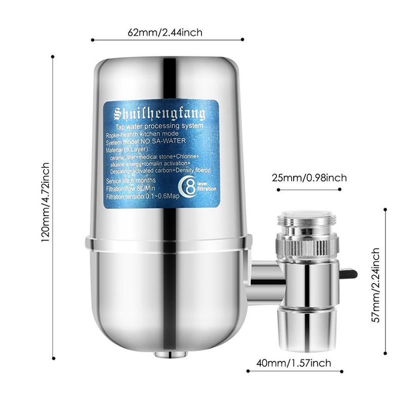 Kitchen Tap Water Filter Purif - Ice Maker Water Filter recension och pris