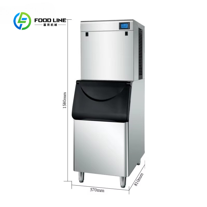Customized Automatic Commercia - Commercial Ice Maker 200Kg Cube recension och pris