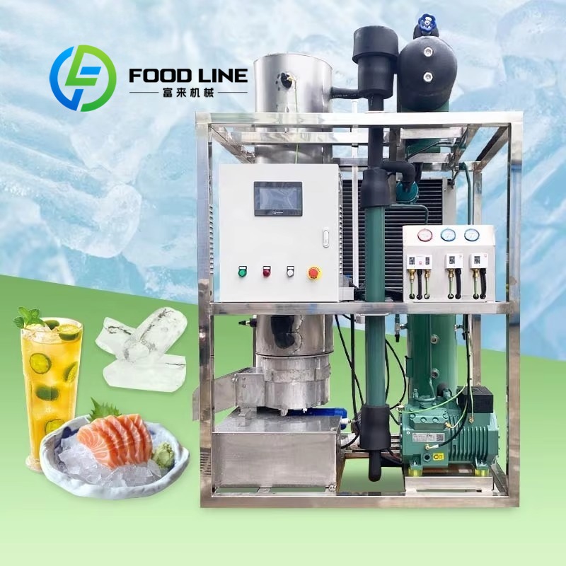 Customized Ice Tube Ice Cube M - Ice Tube Machine 500Kg recension och pris