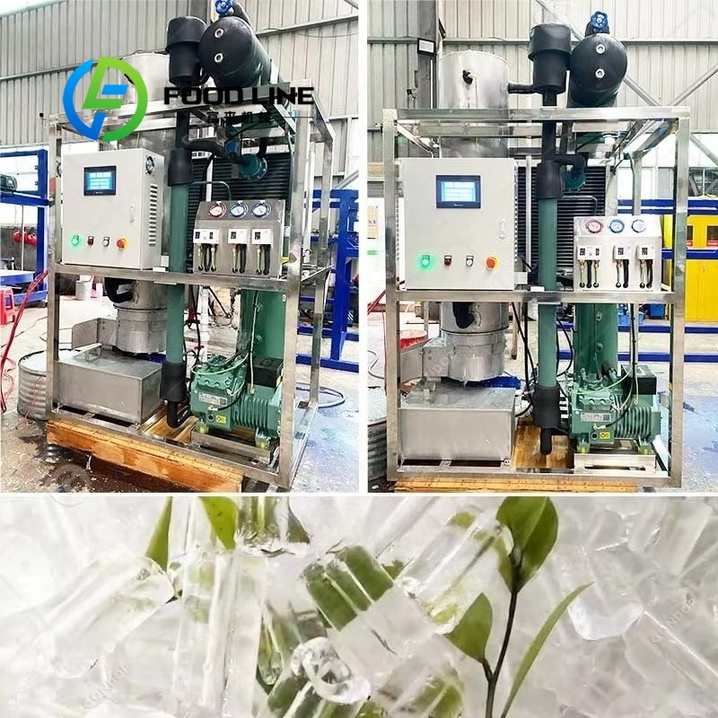 Customized Ice Tube Ice Cube M - Ice Tube Machine 500Kg recension och pris
