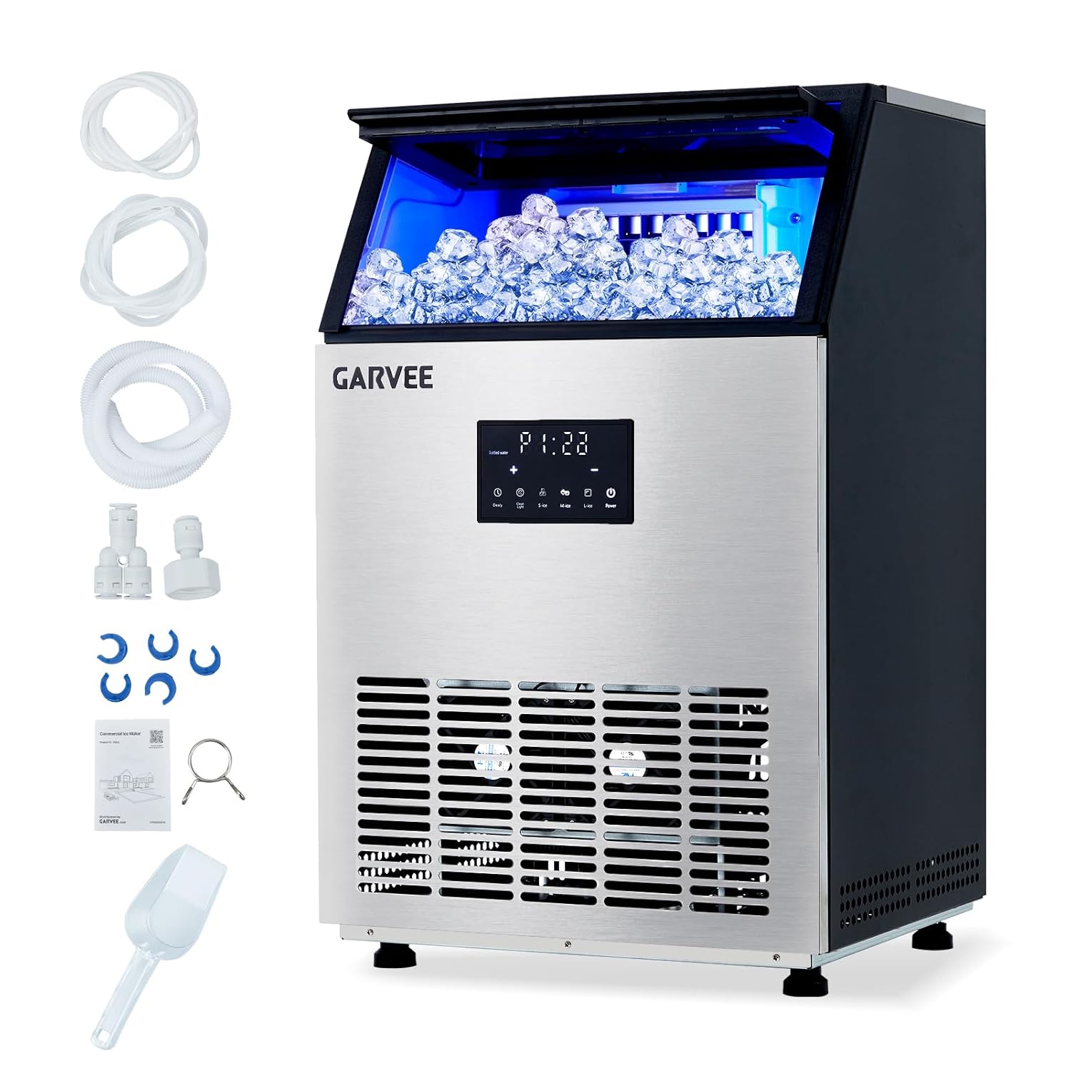 Commercial Ice Maker Machine 1 - Countertop Ice Maker Commercial recension och pris