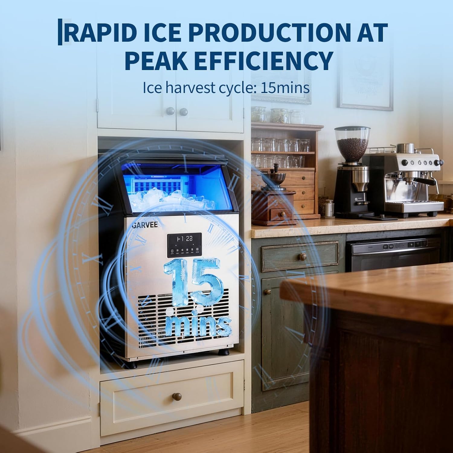 Commercial Ice Maker Machine 1 - Countertop Ice Maker Commercial recension och pris