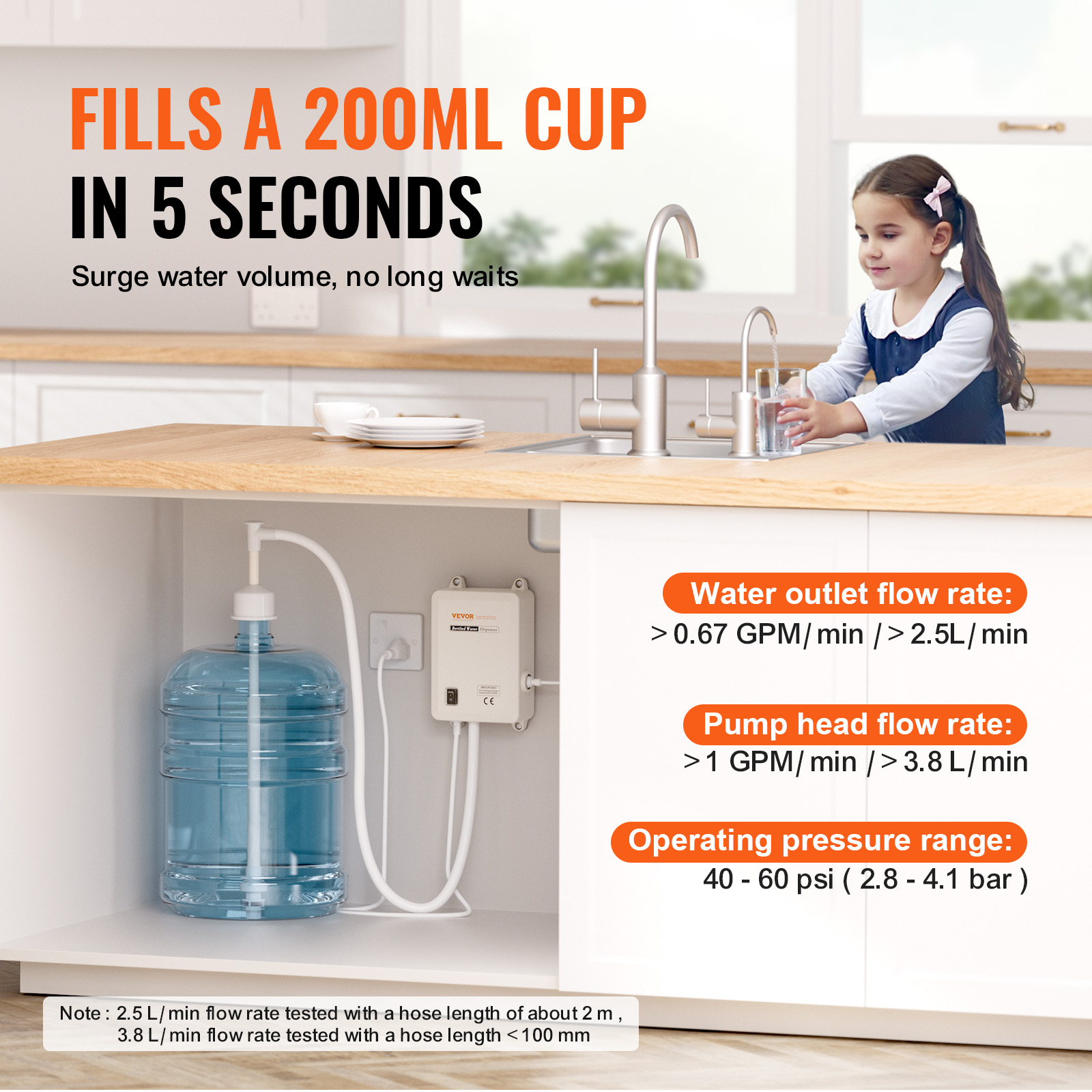 SucceBuy 5 Gallon Bottled Wate - Ice Maker Water Filter recension och pris