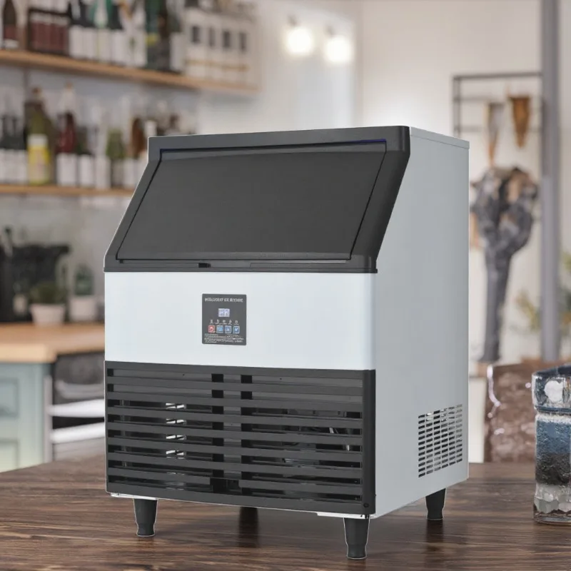 【Hot】Commercial Small Fast Ice - Commercial Ice Maker 100Kg recension och pris