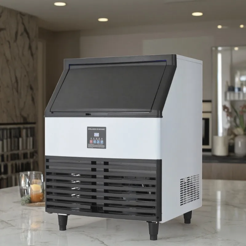 【Hot】Commercial Small Fast Ice - Commercial Ice Maker 100Kg recension och pris