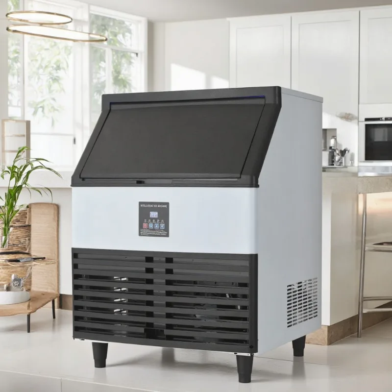 【Hot】Commercial Small Fast Ice - Commercial Ice Maker 100Kg recension och pris