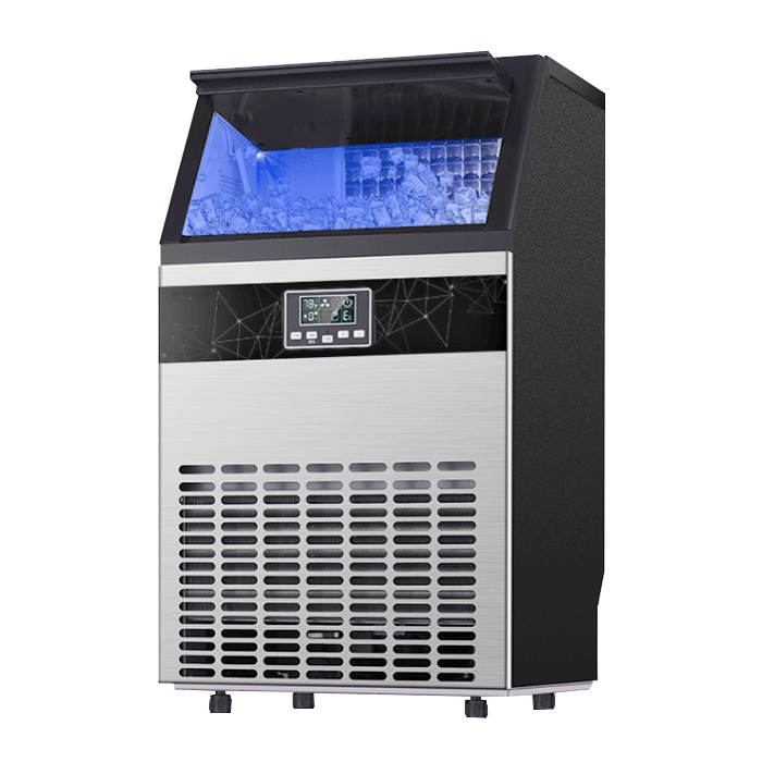 Ice Cube Machine 100kg Maquina - Commercial Ice Maker 100Kg recension och pris