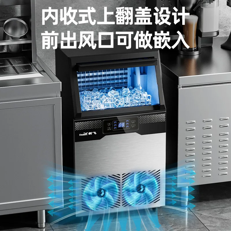 Automatic Square Ice Cube Mach - Commercial Ice Maker 100Kg recension och pris