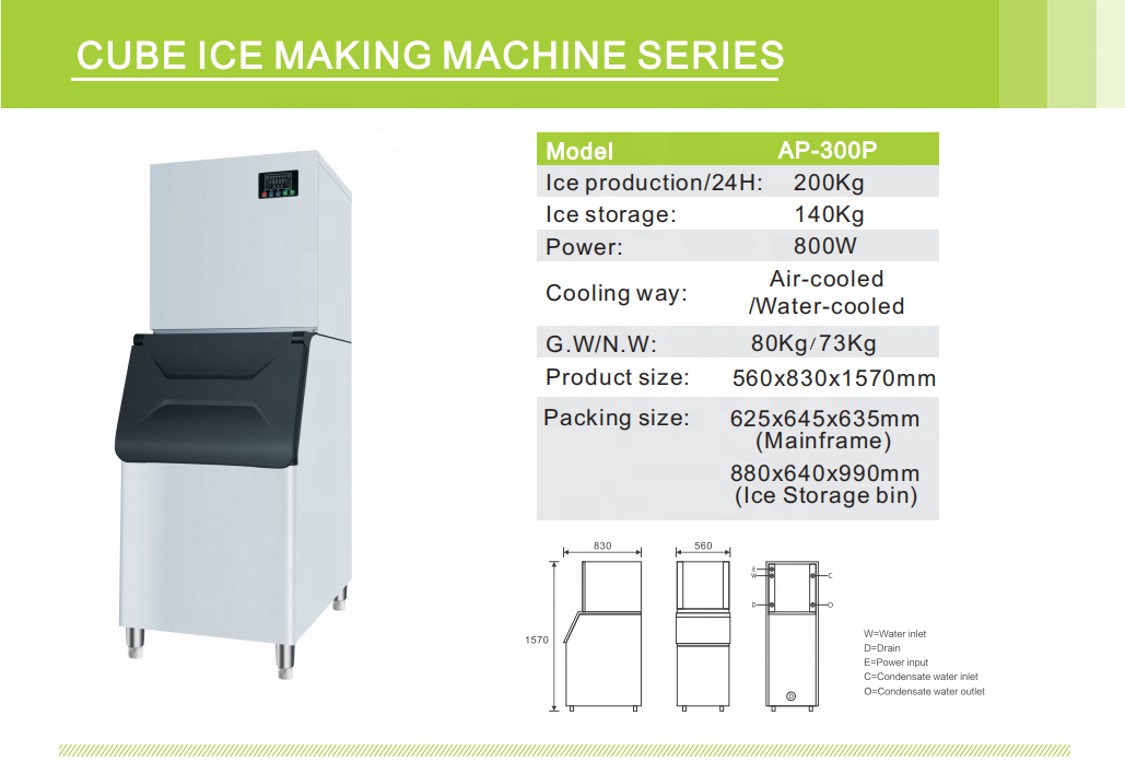 Commercial High Productivity 2 - Ice Storage Bin 200Kg recension och pris