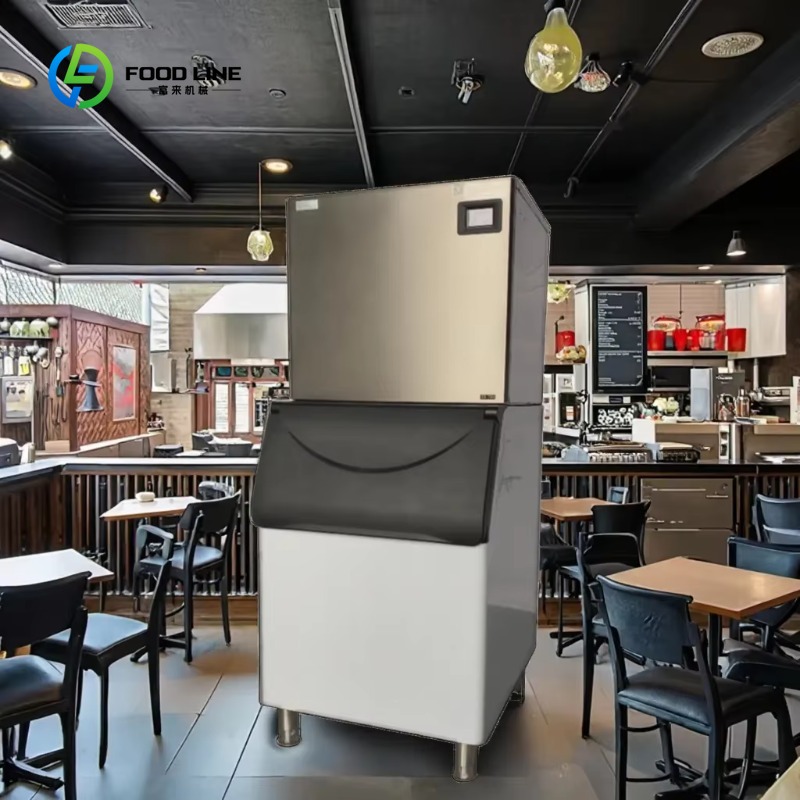 Customized Commercial Ice Cube - Commercial Ice Maker 200Kg Cube recension och pris