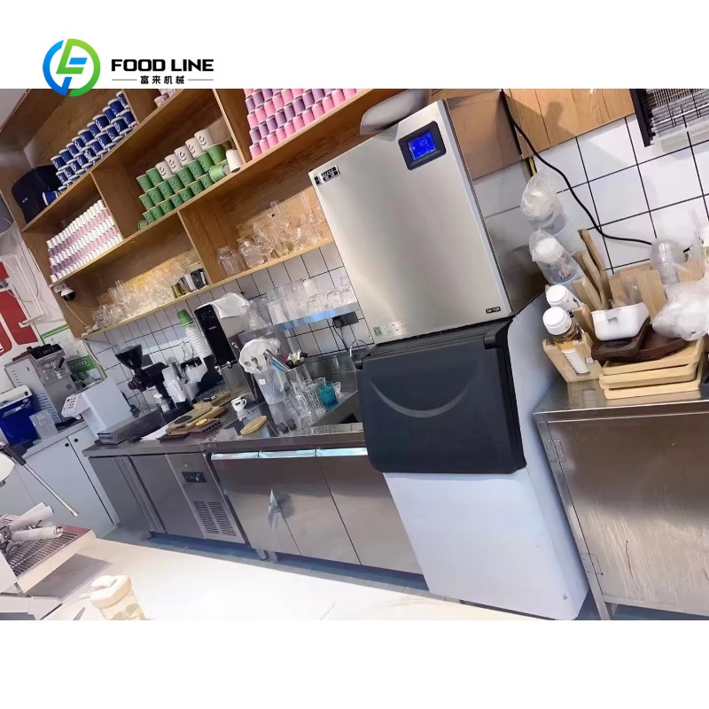 Customized Commercial Ice Cube - Commercial Ice Maker 200Kg Cube recension och pris