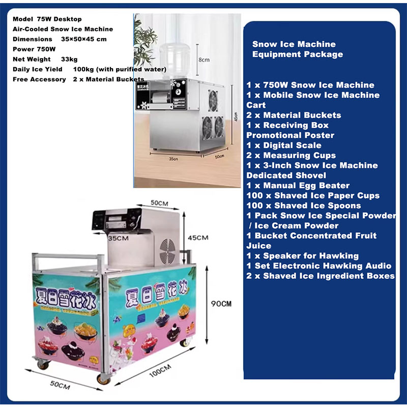 Commercial Snowflake Ice Machi - Commercial Ice Maker Air Cooled recension och pris