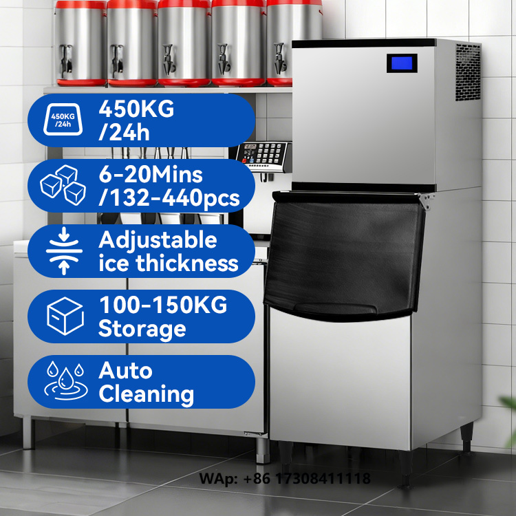 Factory ETL CE Automatic Comme - Commercial Ice Maker 200Kg Cube recension och pris