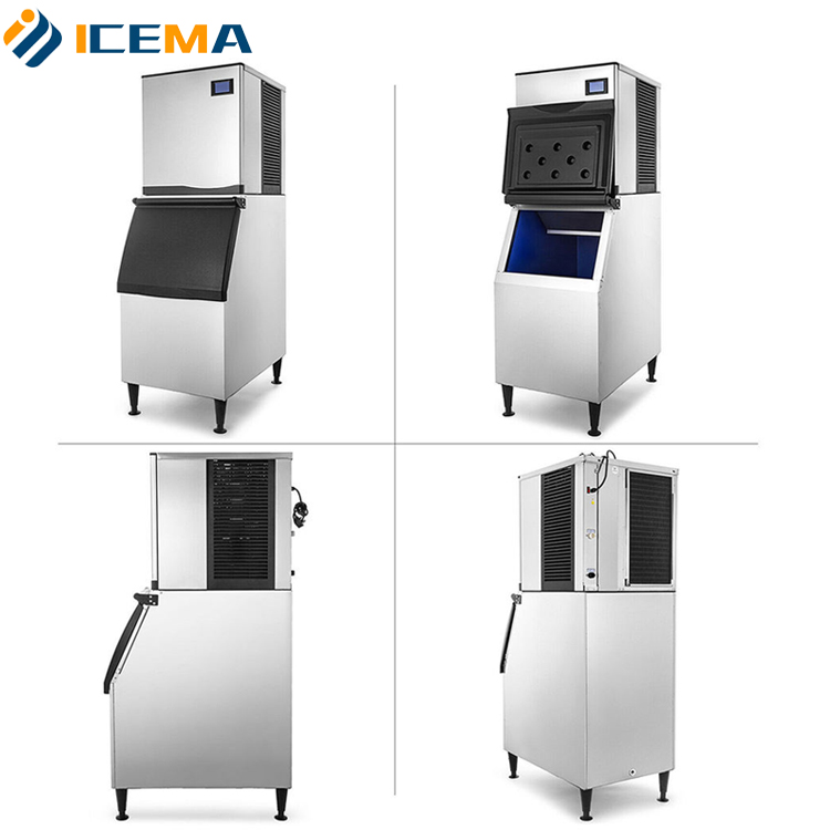 ICEMA Commercial 180kg 200kg 3 - Commercial Ice Maker 200Kg Cube recension och pris