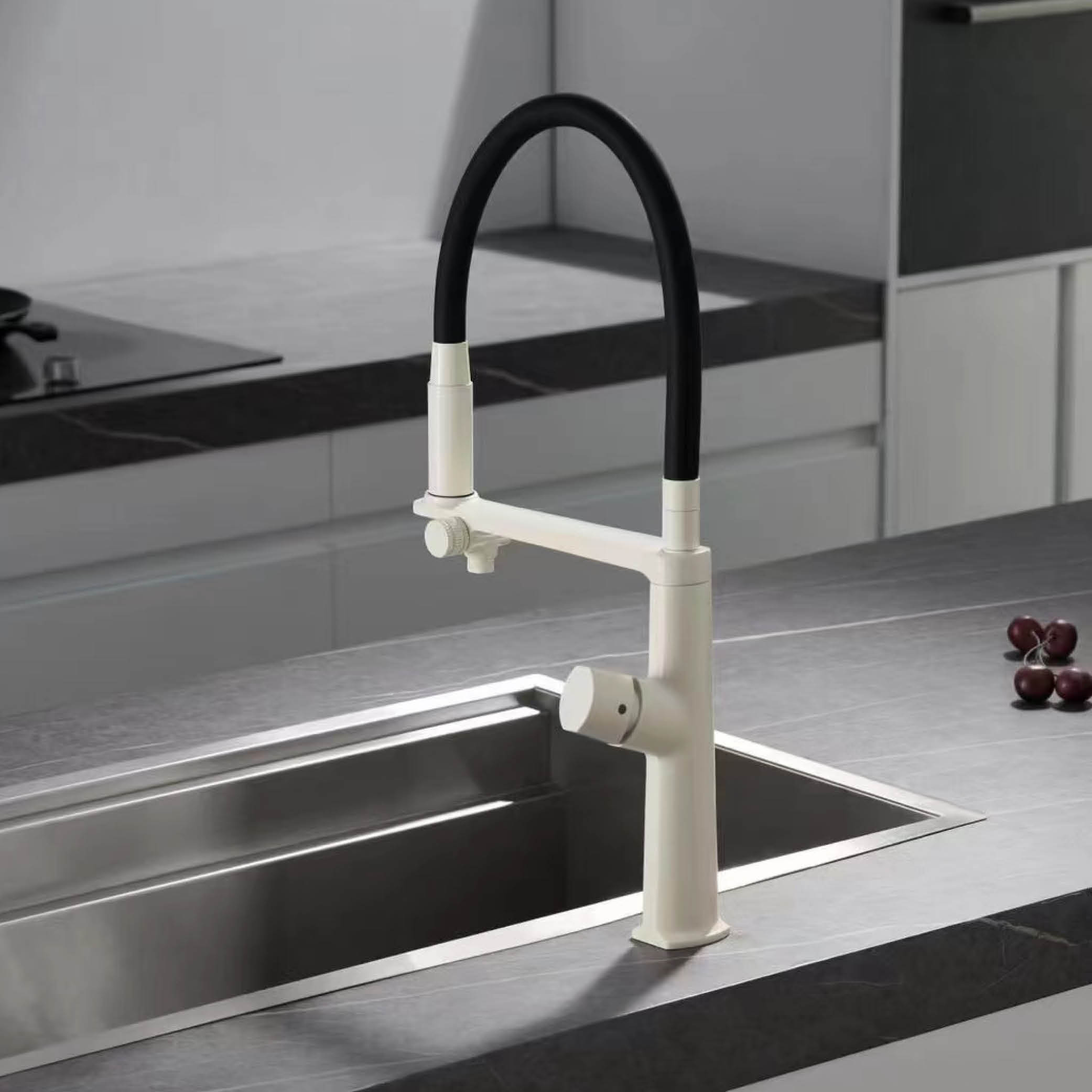 Luxury Gun Gray Brass Kitchen  - Ice Maker Water Filter recension och pris